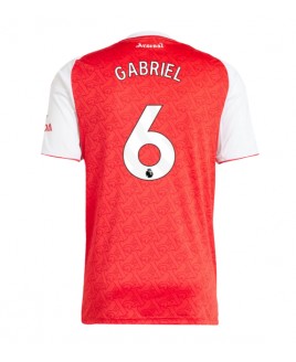 Günstige Arsenal Gabriel Magalhaes #6 Heimtrikot 2025-26 Kurzarm
